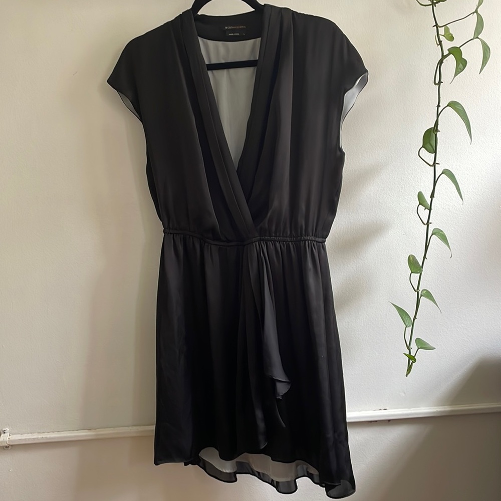 BCBGMaxAzria Black Mini Dress